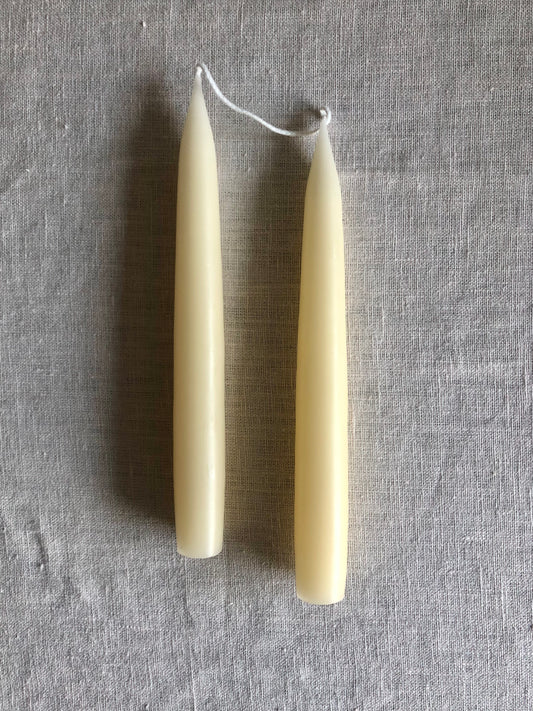 Hand Dipped Candle 20cm (2 Stk) - IVORY
