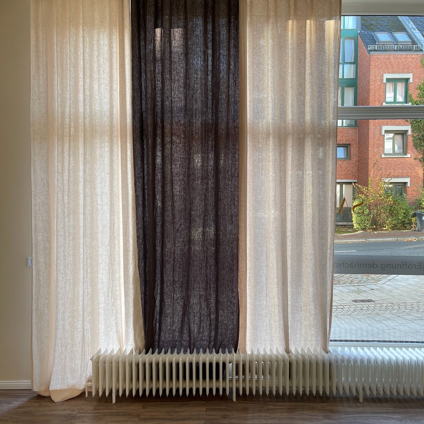 Linen curtain heavy - MOCCA //order free of charge in desired length