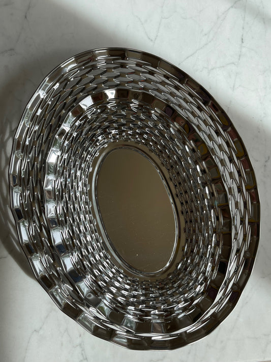 Bread basket from France - STAINLESS STEEL